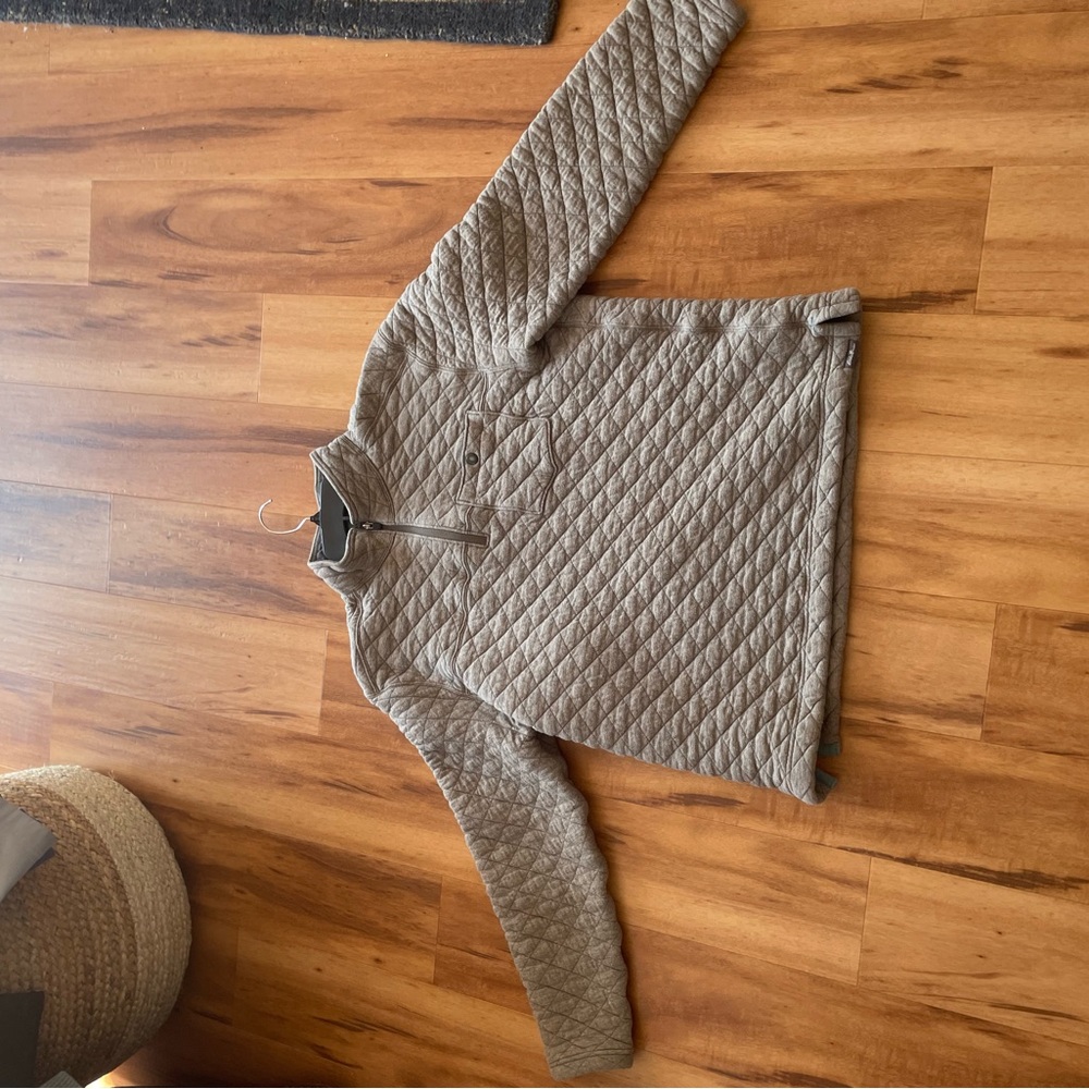 Eddie Bauer Gray Cowl Neck Sweater